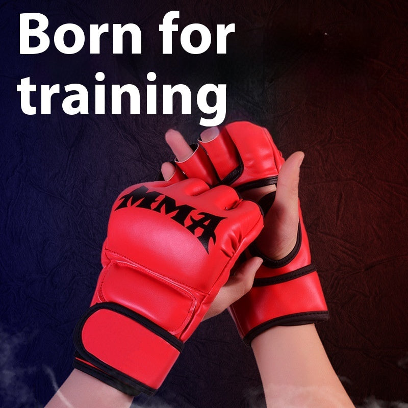 Fighting Training Half Finger Boxing Glove