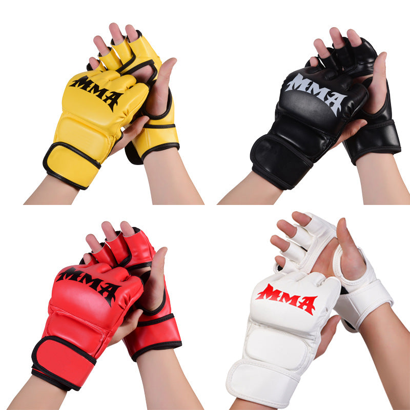 Fighting Training Half Finger Boxing Glove
