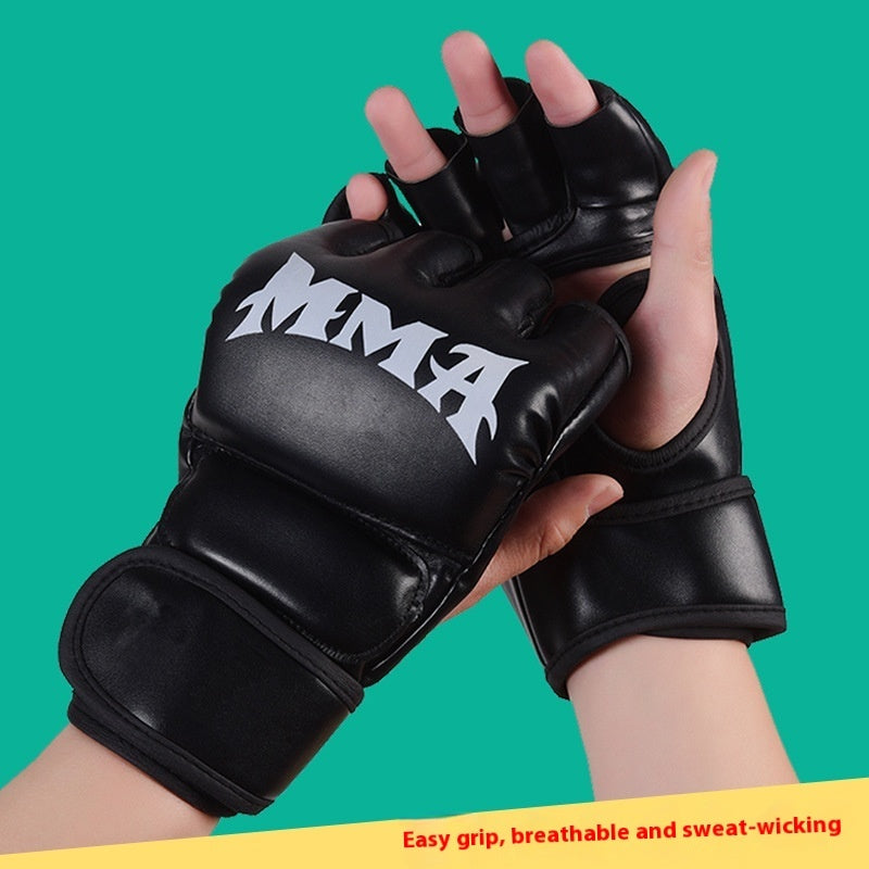 Fighting Training Half Finger Boxing Glove