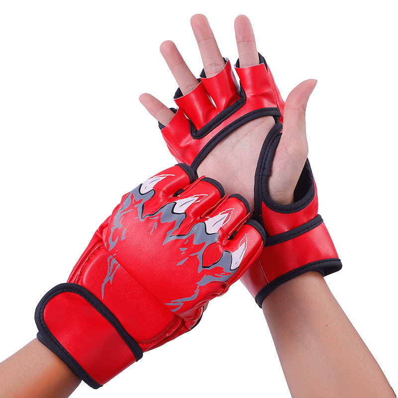 Fighting Training Half Finger Boxing Glove